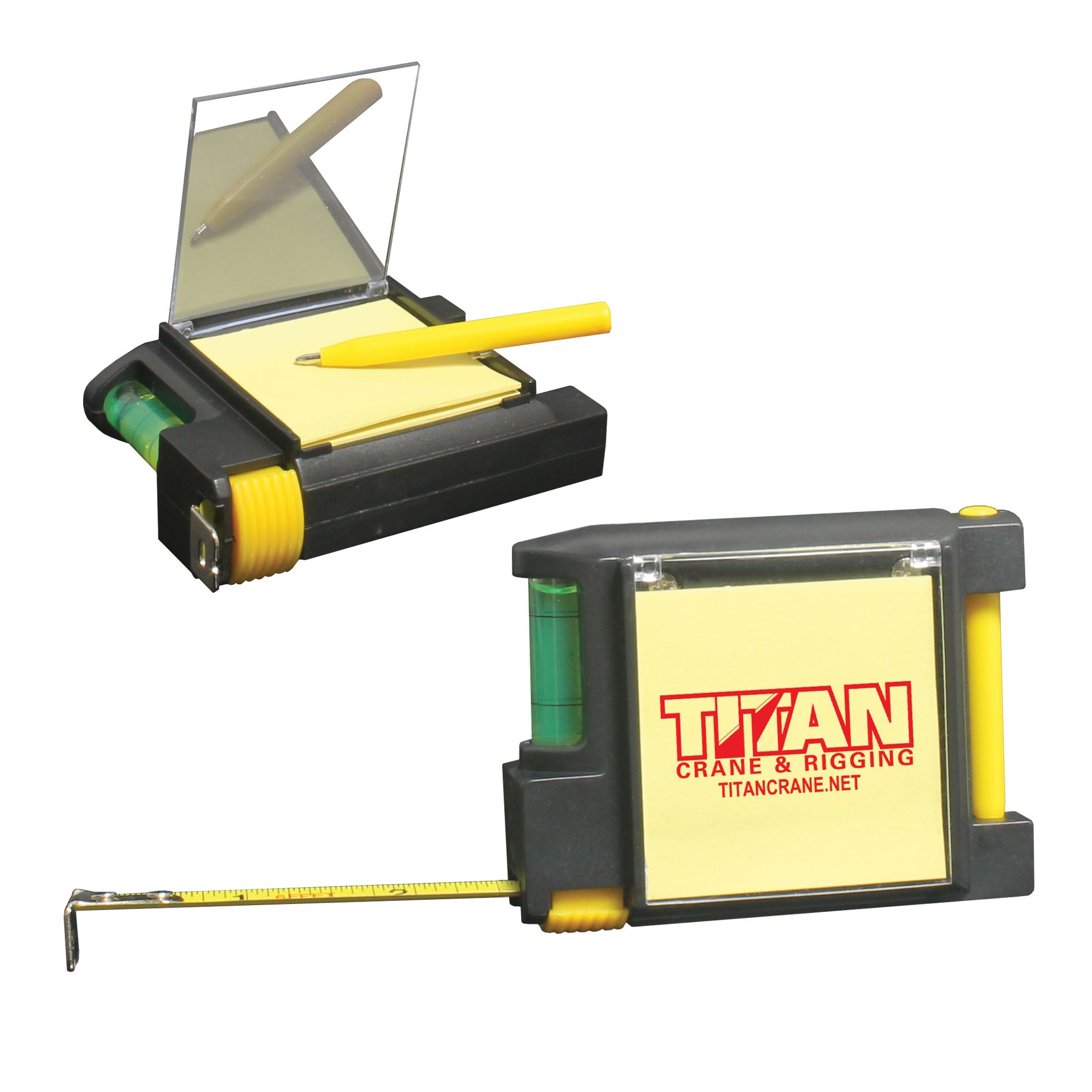 Tape Measure and Note Pad