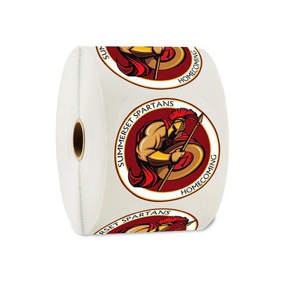 Full Color Sticker by Roll - 3"