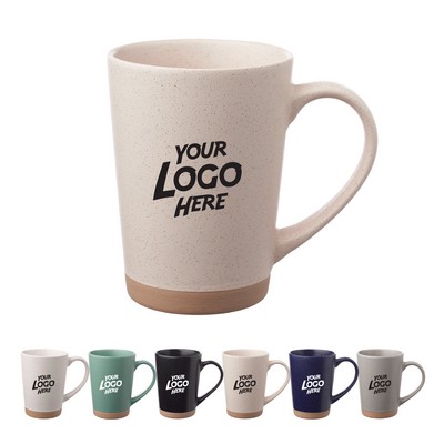 Speckled Clay Coffee Mugs - 16 oz