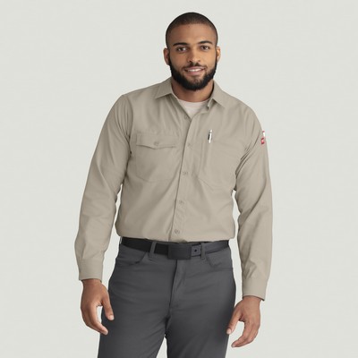Red Kap® Men's Cooling Long Sleeve Work Shirt
